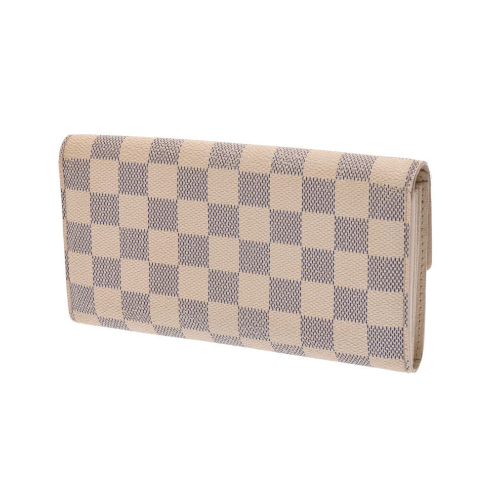 Louis Vuitton Portefeuille Azur Sarah Wallet White